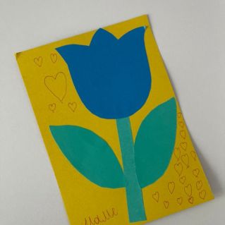 открытка маме