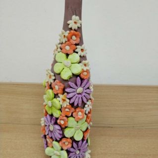 "Оранжевое настроение" (декоративная бутылка)