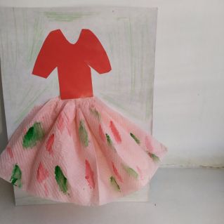 Платье куколки