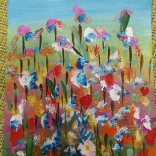 Поляна цветов