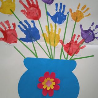 Ваза с цветами