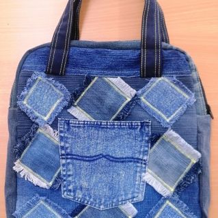 Джинсовая сумка
