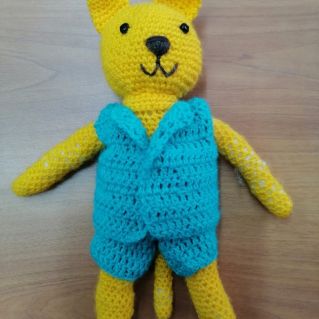 Вязание крючком - кот "Марсик"