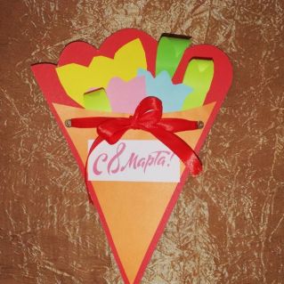 Нежный букет для мамы