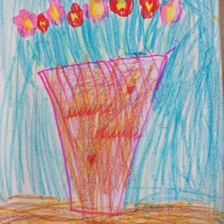 Букет для мамы.