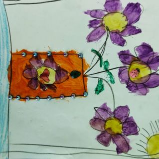 Весенний букет для мамы