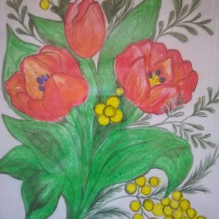 Весенний букет