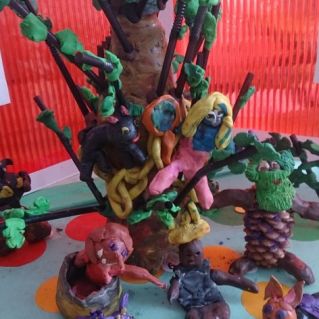 "У лукоморья дуб зелёный..."