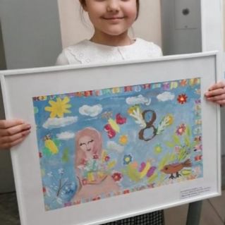 Портрет для мамы