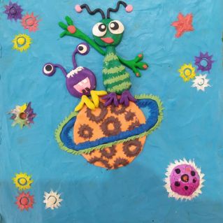 Привет из космоса!