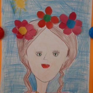 Портрет любимой мамы