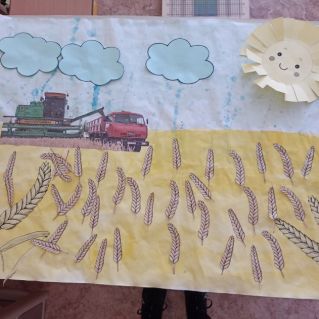 Поле пшеницы