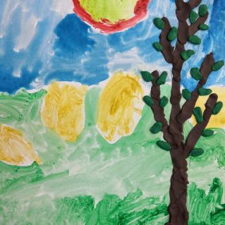 Весеннее дерево