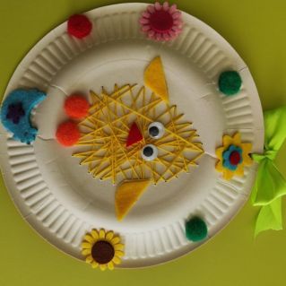 Пасхальная тарелка