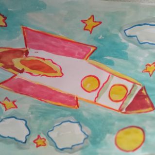 Полет ракеты