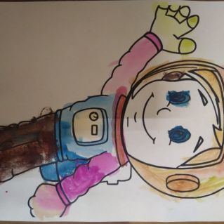 Юный космонавт