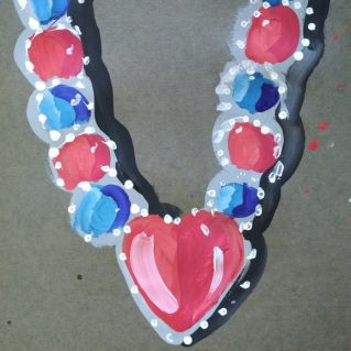 Колье для любимой мамы