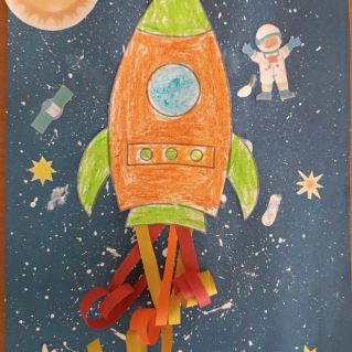 " Полет в космос "