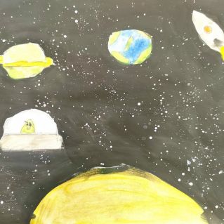 Космическая галактика