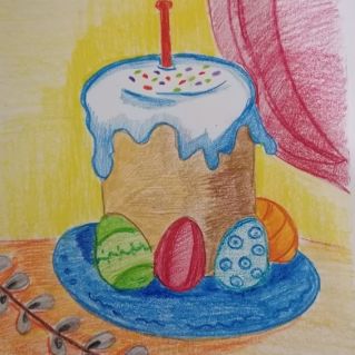 "Праздник пасха в нашем доме"