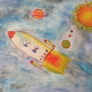 Белка и Стрелка в Космосе