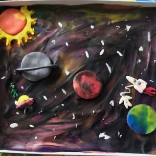 "Путешествие в космос"