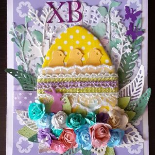 Пасхальная открытка