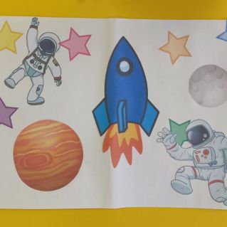 "Путешествие в космос"