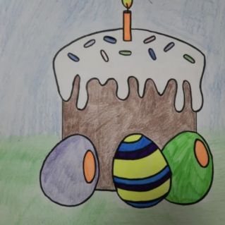 Пасхальный кулич