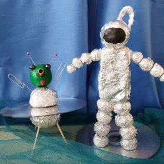 Космическая  встреча