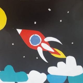 Полет ракеты в космос