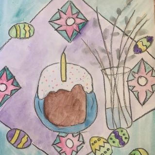 Пасхальный натюрморт