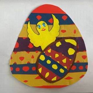 Пасхальная открытка