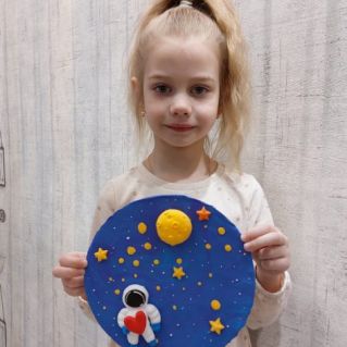 "Ю.А. Гагарин в космосе"