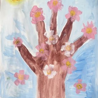 Весенние дерево