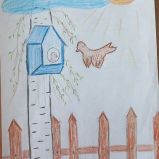 Скворцы прилетели