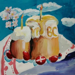 Яркая пасха