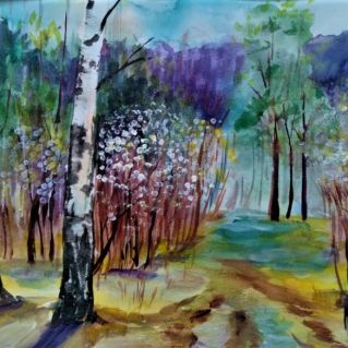"Весенний пейзаж"