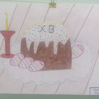 Пасхальный кулич