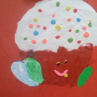 Пасхальная поделка "Пасхальный куличик"