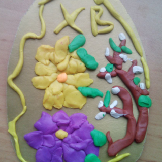 Пасхальная поделка "Пасхальное яйцо"