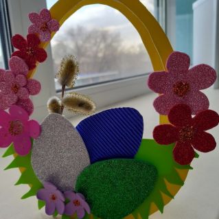 "Пасхальная открытка"