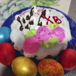 Праздничный кулич