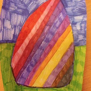 Радужное яйцо