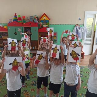 Открытое занятие , посвященное "Дню космонавтики""