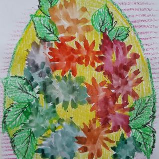 "На Пасху с весенними цветами"