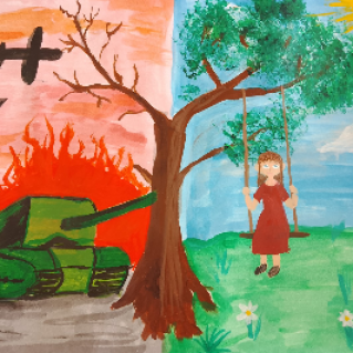 "Пусть не будет войны никогда!"