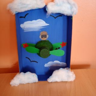 Поделка "Первым делом самолеты..."