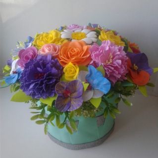 "Цветы любимой маме"