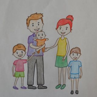 Наша дружная семья